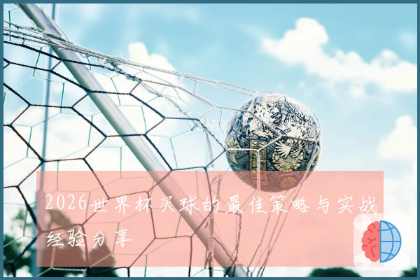 2026世界杯买球的最佳策略与实战经验分享